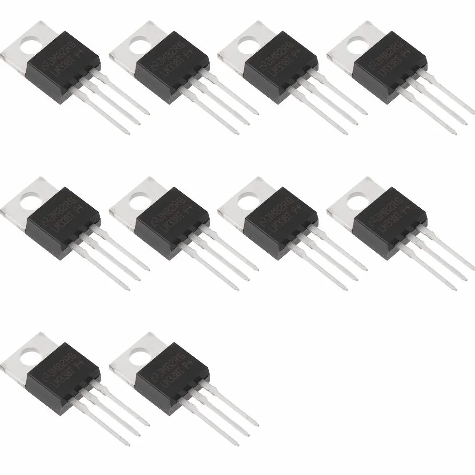 LM338T Regolatore di tensione lineare 1,2 V-32 V 5 A TO-220 10 pezzi