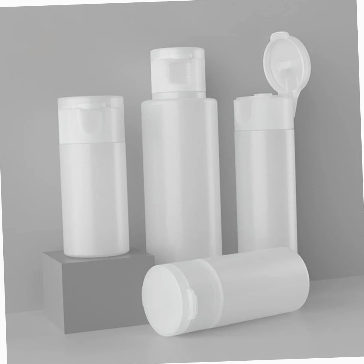 MAGICLULU 4 Set Di Flaconi Per Shampoo Da Viaggio Portatili Per Esterni Compatti in Plastica Per Shampoo Sicuri Da Viaggio 10 Pezzi*4
