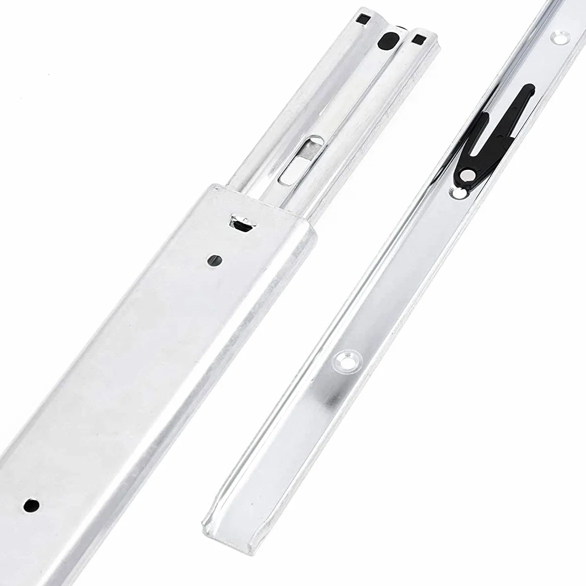 GTV Guide Scorrevoli per Cassetti Estrazione Totale 53.9 x 950 mm Acciaio Zincato 2 mm 100 kg 2 Pezzi