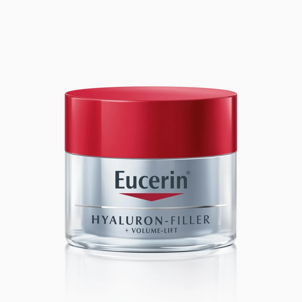 Eucerin Hyaluron-Filler + Volume-Lift Crema Notte (50 ml), Crema antirughe rigenerante, con acido ialuronico riempitivo, trattamento con effetto lifting viso immediato per tutti i tipi di pelle