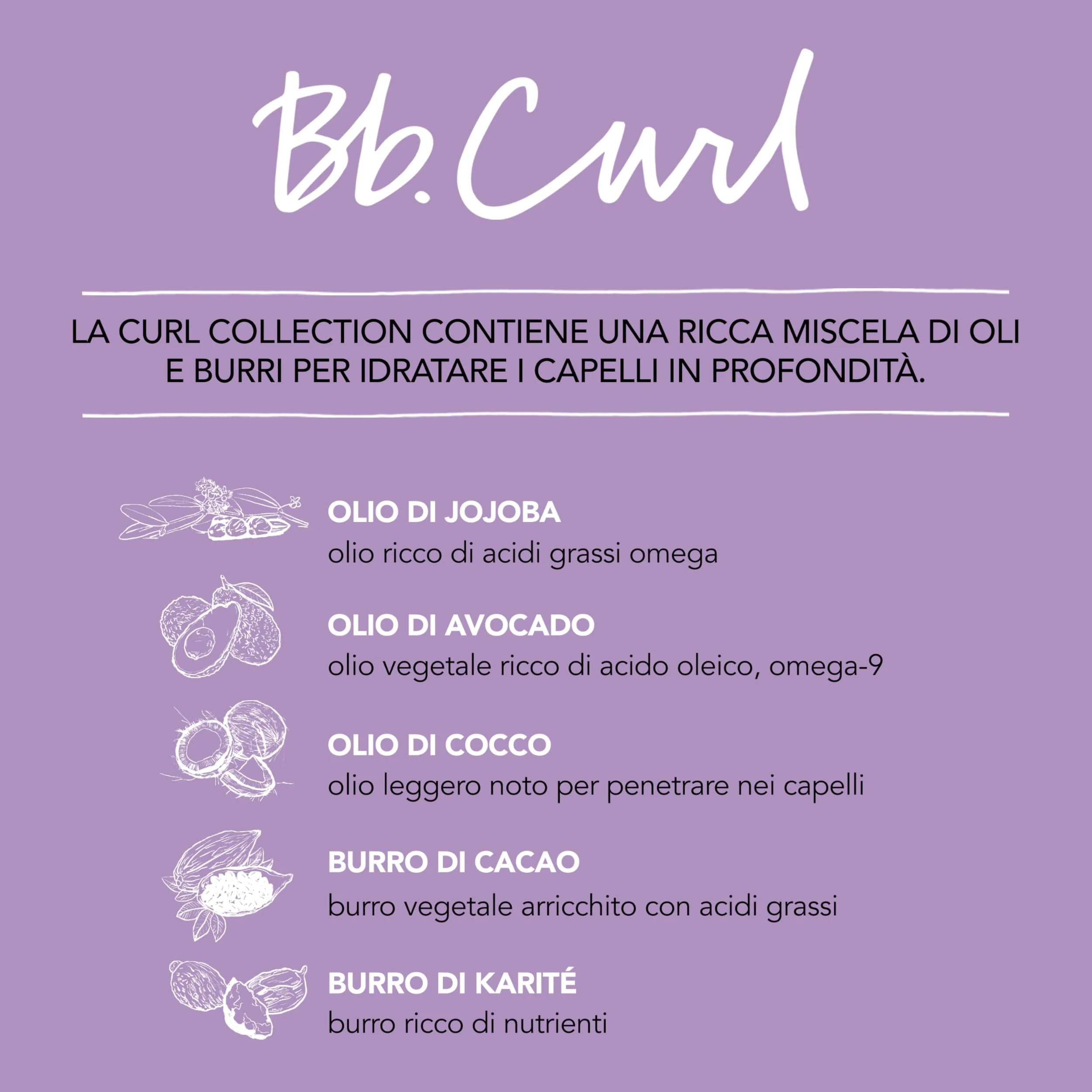 Bumble and bumble. Curl Light Defining Styling Cream 250 ml | Crema modellante idratante - Anti-crespo - Capelli ricci, mossi - Con olio di jojoba, olio di avocado + olio di cocco