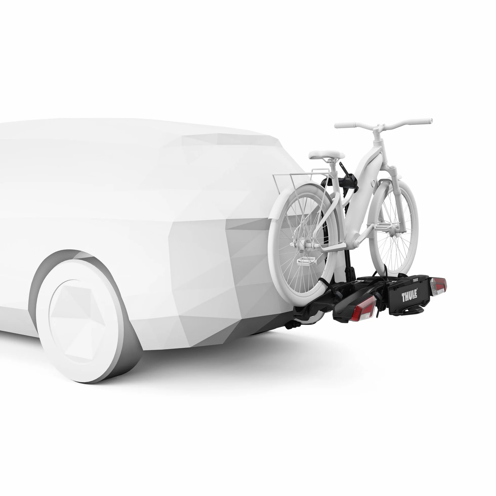 Thule Easyfold 3 Platform Tow Hitch Bike Rack Black, 2(3) bikes