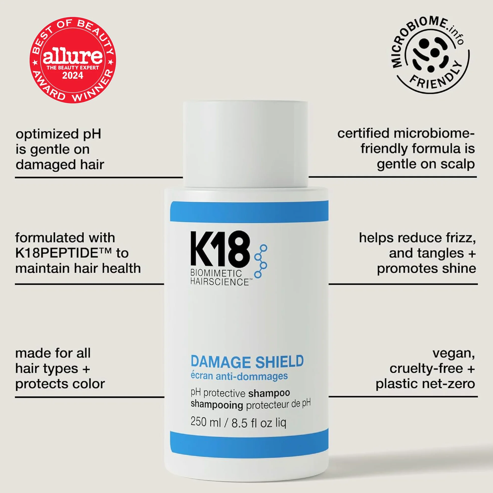 K18 Damage Shield Protective Shampoo