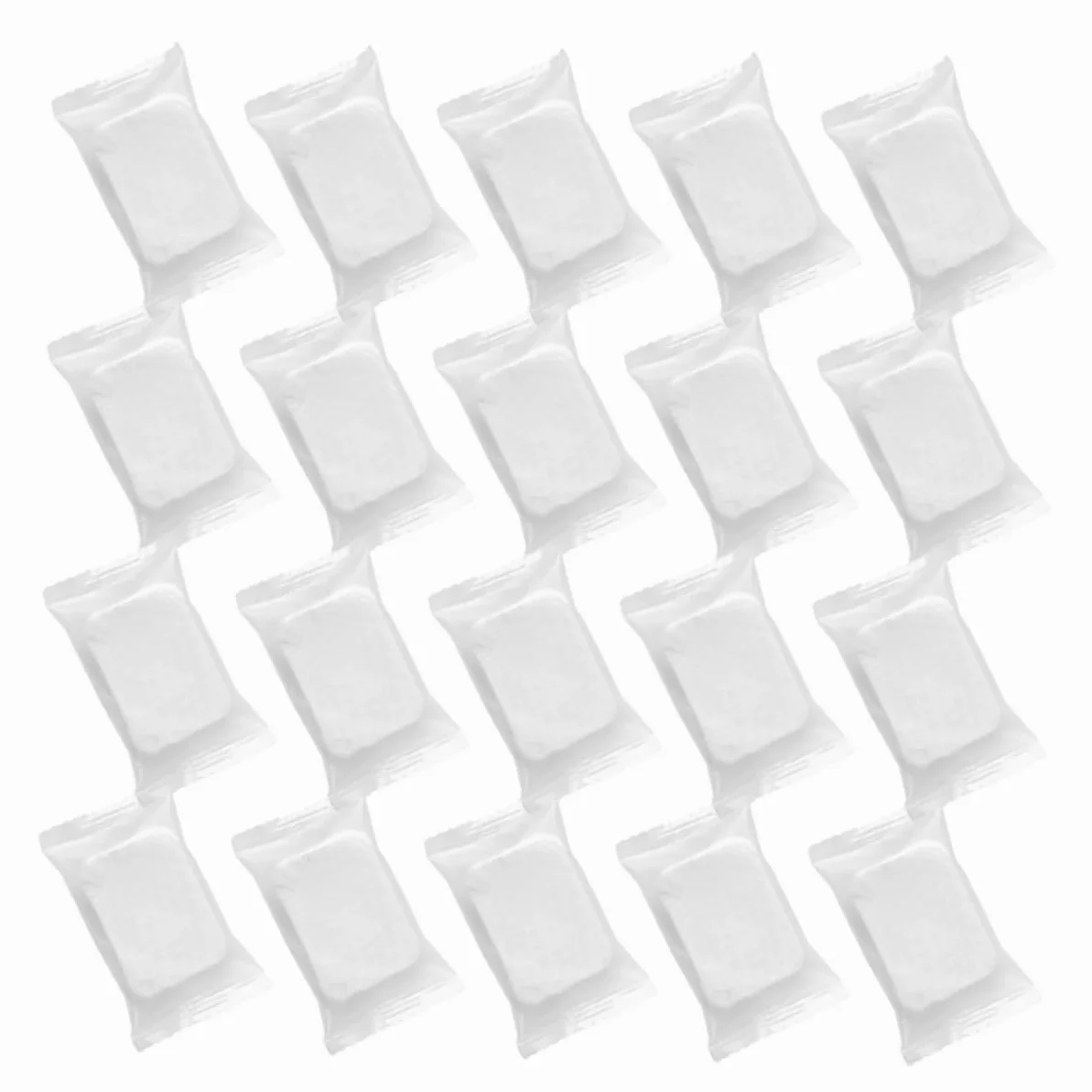 Cabilock Pads per Struccatura Viso Non Tessuto, 50 Pezzi, Pads per Strucco e Pulizia del Viso Assorbimento Intenso e Rimozione Olio in Eccesso