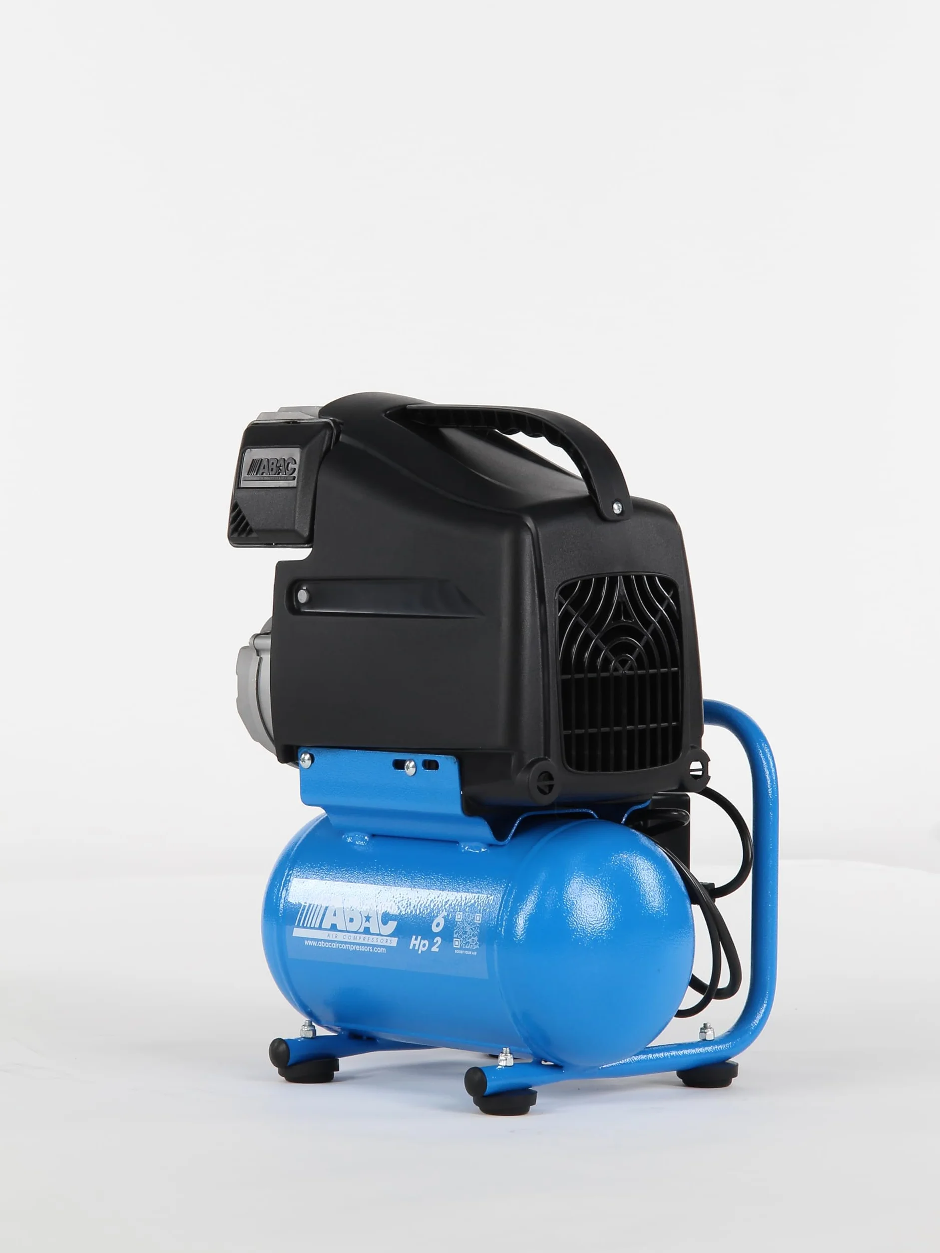 ABAC Compressore d'Aria START L20, 6 Litri, 8 Bar, Potenza 2 CV, Mobile