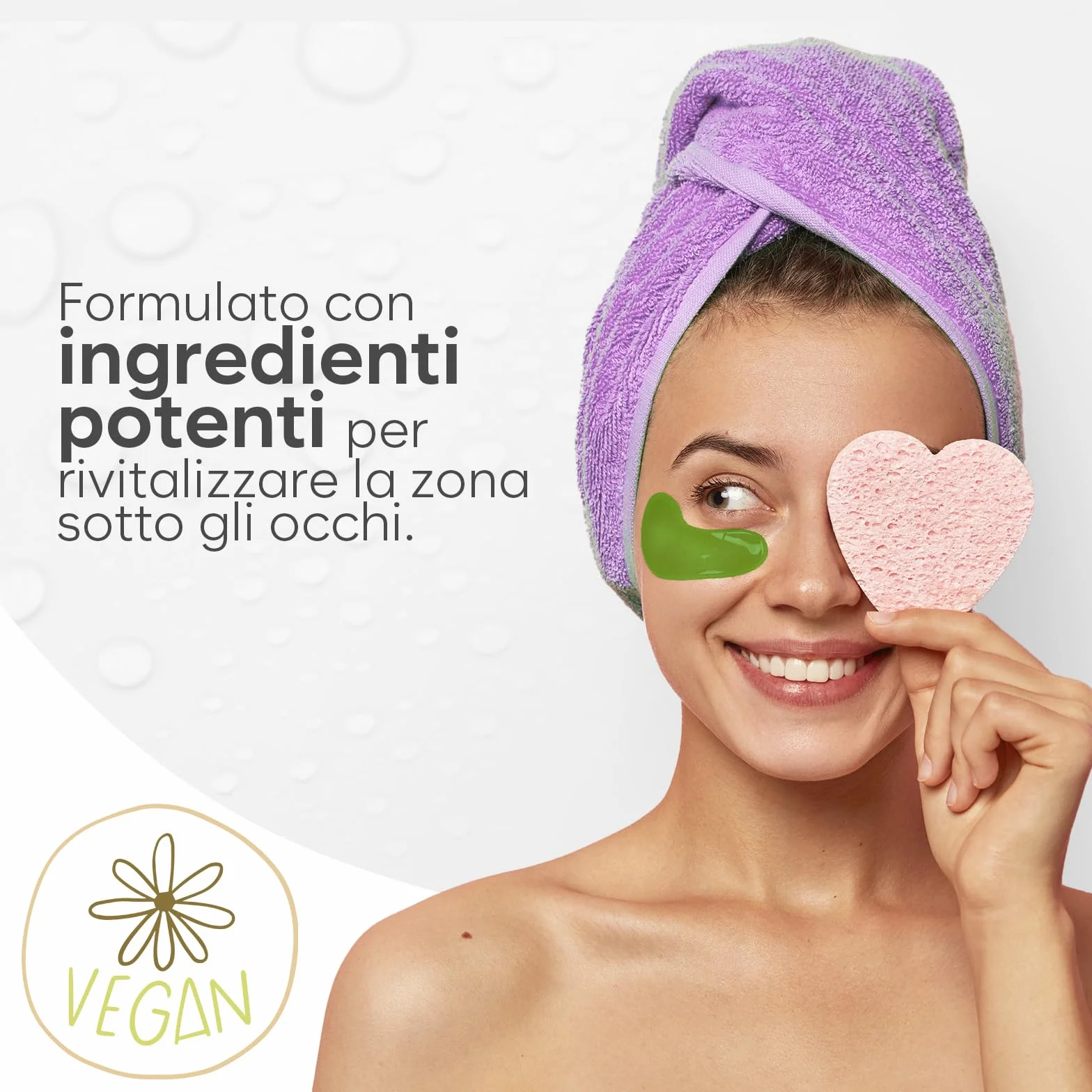 BLOOMORA Patch Occhi (30 paia, Mix Varietà) – Maschera Contorno Occhi con Collagene e Acido Ialuronico – Patch Occhiaie e Borse, Eye Mask Idratante