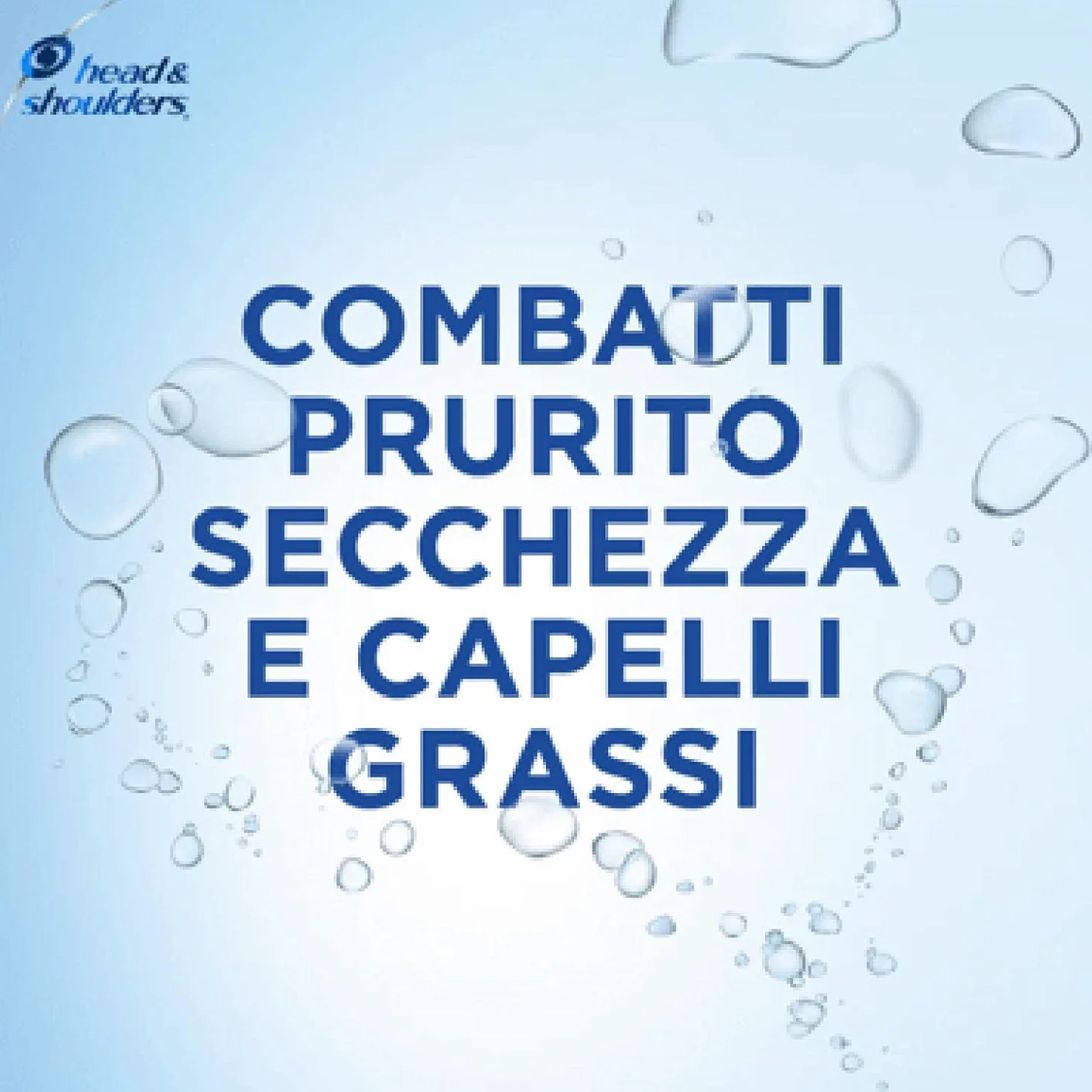 Head & Shoulders Shampoo antiforfora Menthol Fresh 2 in 1 Shampoo e Balsamo, Confezione da 3 x 540 ml, per Capelli Grassi, Fino a 72 Ore di Protezione
