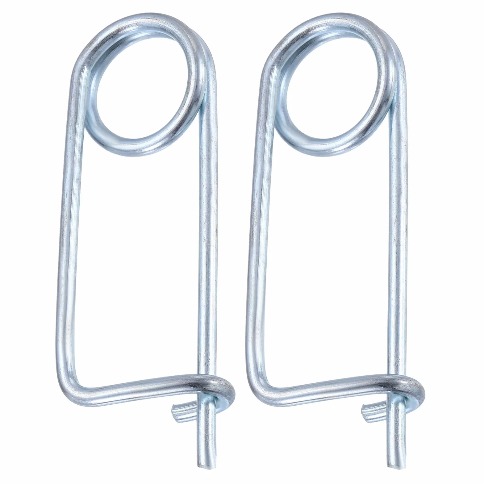 PATIKIL Spilla a Forma di Fiocco Spinotto di Sicurezza M6x77mm Acciaio Bloccaggio Rapido 2 Pcs