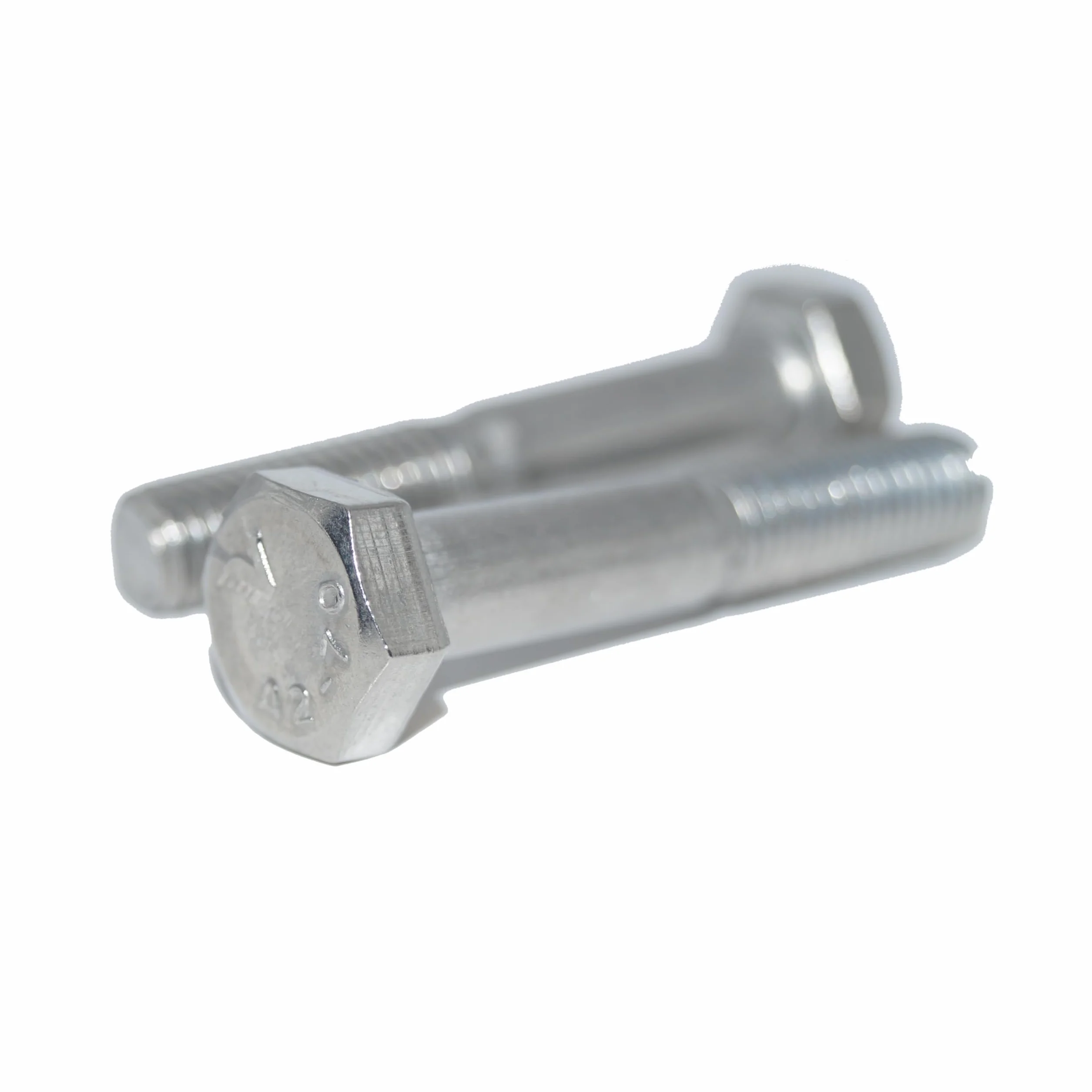 Viti a testa esagonale M8X50 acciaio inox A2 V2A DIN 931 ISO 4014 4 pezzi