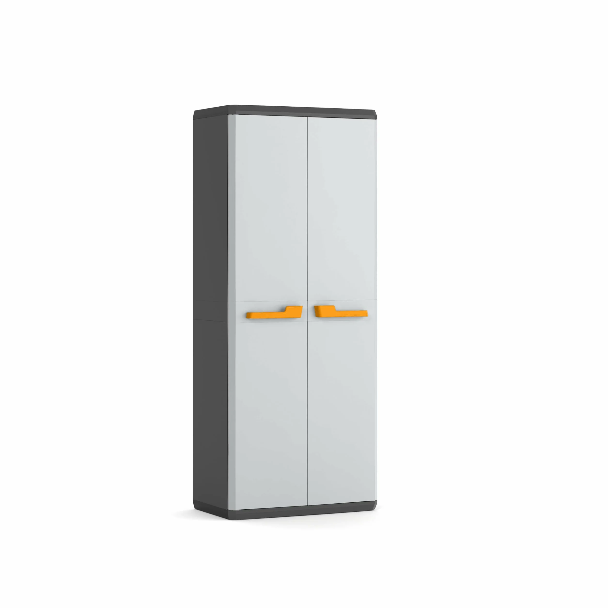 Keter Armadio Portascope Rio 68x39x166H cm 3 Ripiani Regolabili Grigio