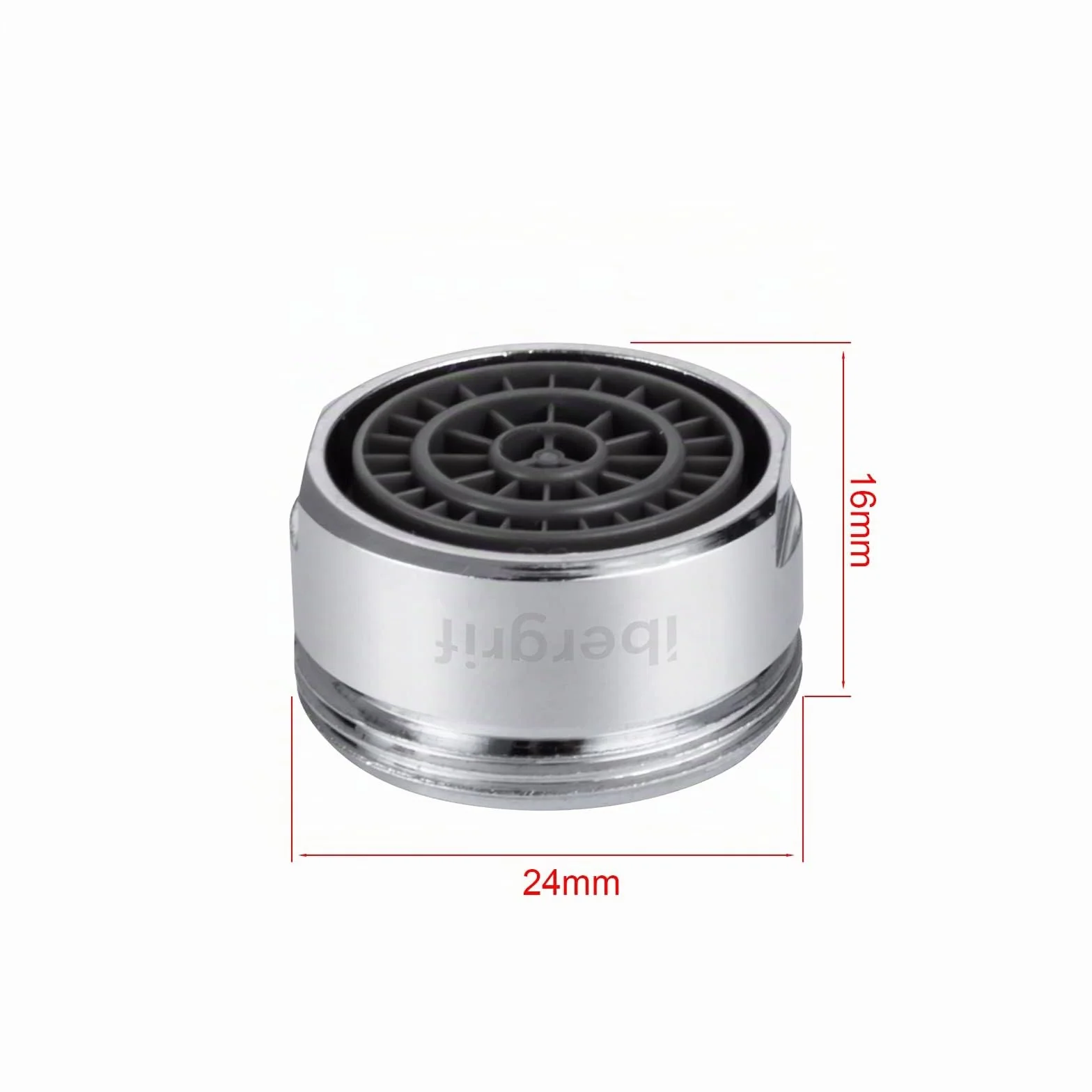 Ibergrif M91005 6 Pezzi Aeratore Rubinetto con Filtro M24 per Cucina e Bagno