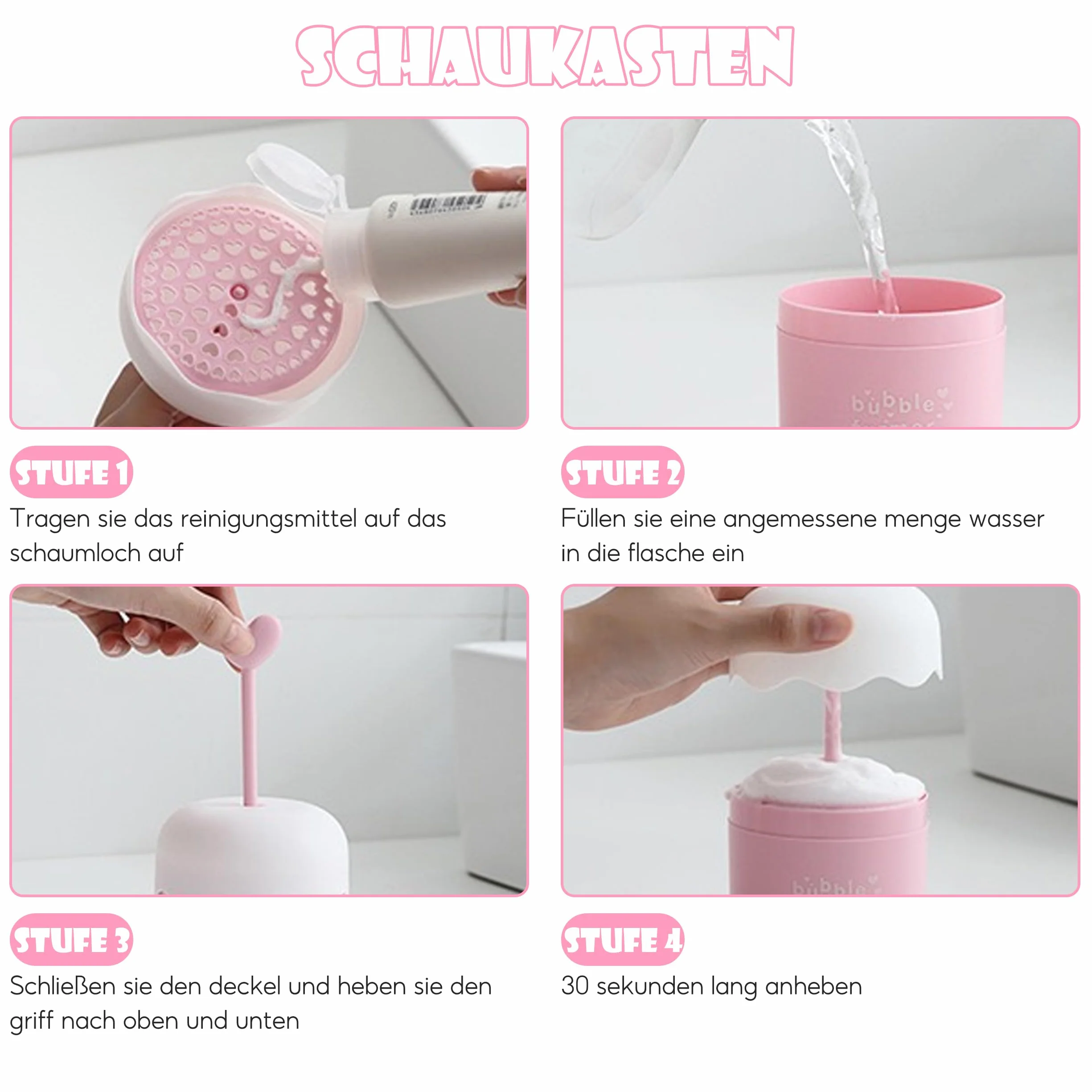 Tazza Schiumogena per Detergente Viso, Creatore di Schiuma, Schiumatore per Skincare da Viaggio, Dispenser di Schiuma per Detergente Viso per Lavaggio del Viso e Doccia