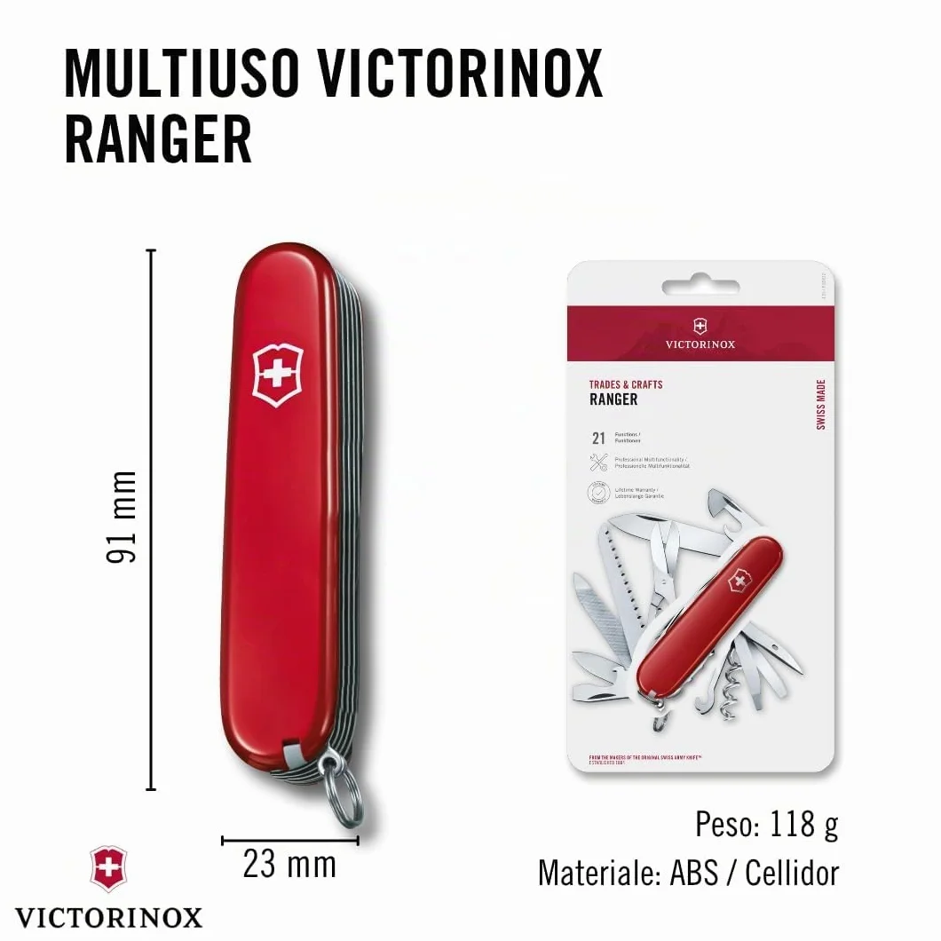 Victorinox Coltello da Tasca Medio 1.3763.b1