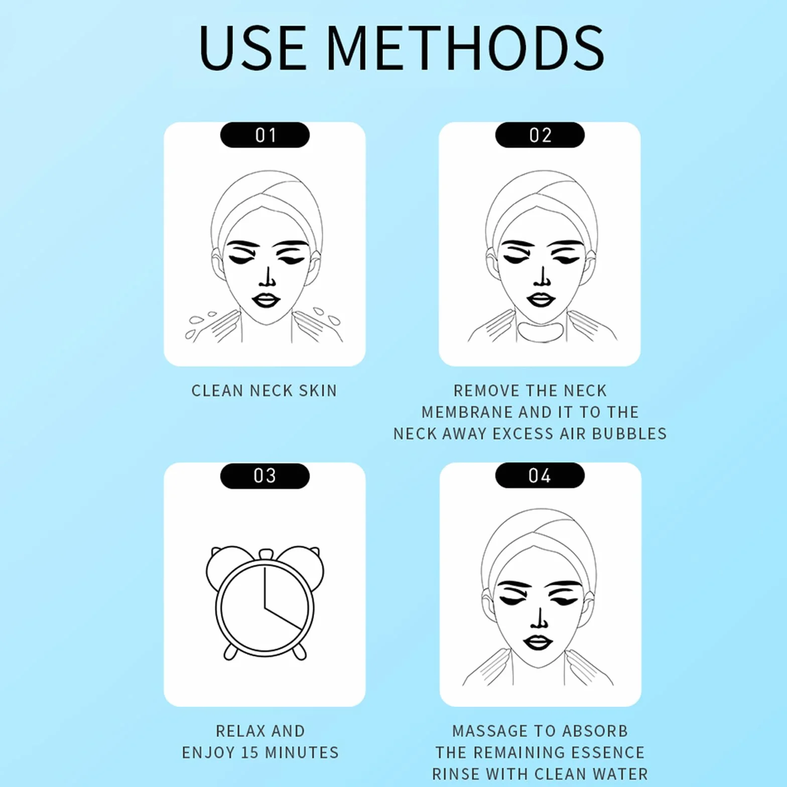 Maschera Per Il Collo, 7 Pezzi Maschera Lifting Del Collo, Cuscinetti Per La Cura Della Pelle Per Il Collo, Maschera Idratante Per Il Collo, Diluire Le Linee Del Collo E Riparare Il Collo (A)