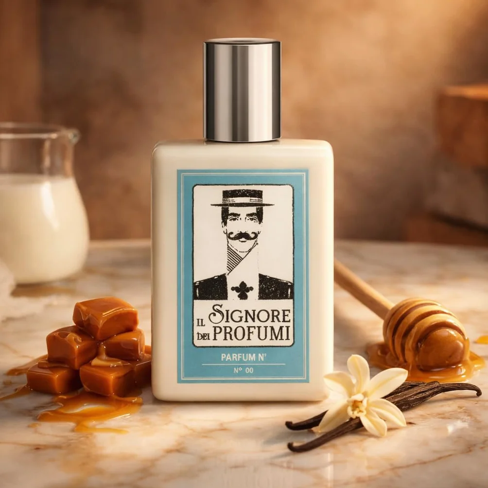 Profumo n.00, Eau de Parfum, 100 ml, Ispirato a Bianco Latte di Giardini di Toscana, Artigianale, Il Signore dei Profumi, Made in Italy, figashop, Profumo Unisex, BIG Parfum,