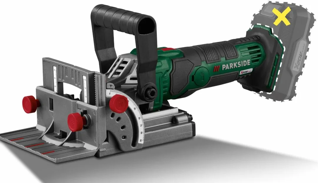 PARKSIDE PFDFA 20-Li A1 Fresatrice a lamelle a batteria 20V, 6 profondità regolabili