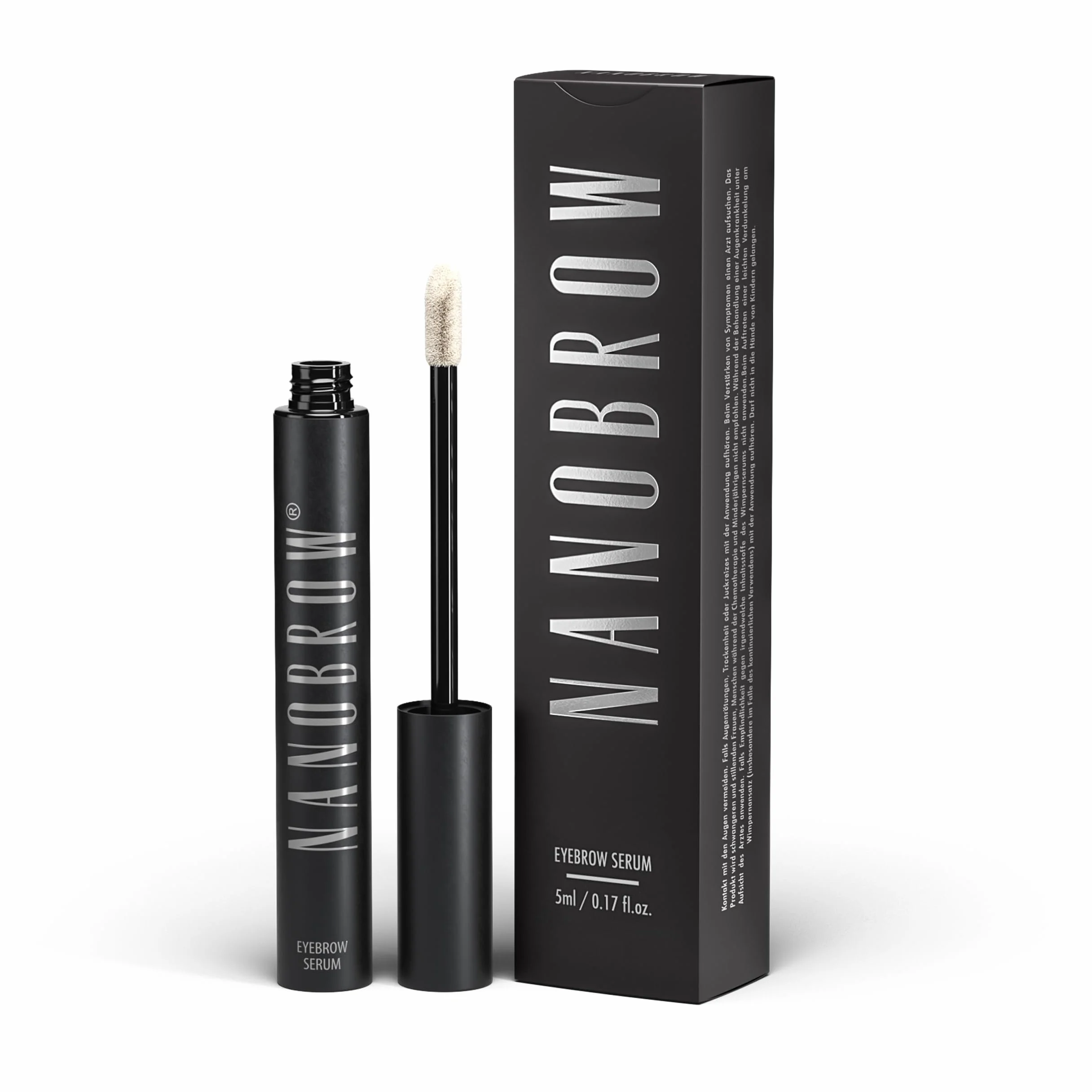 Siero per sopracciglia Nanobrow Eyebrow Serum - Balsamo per sopracciglia, Accelera la crescita, rafforza e infoltisce le sopracciglia