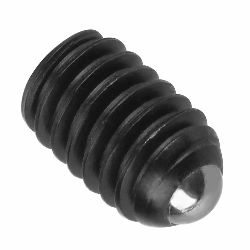 Zestaw 10 szt. M4 Pressori a molla filettati con molla a sfera esagono incassato stantuffo a molla in acciaio al carbonio M4*8