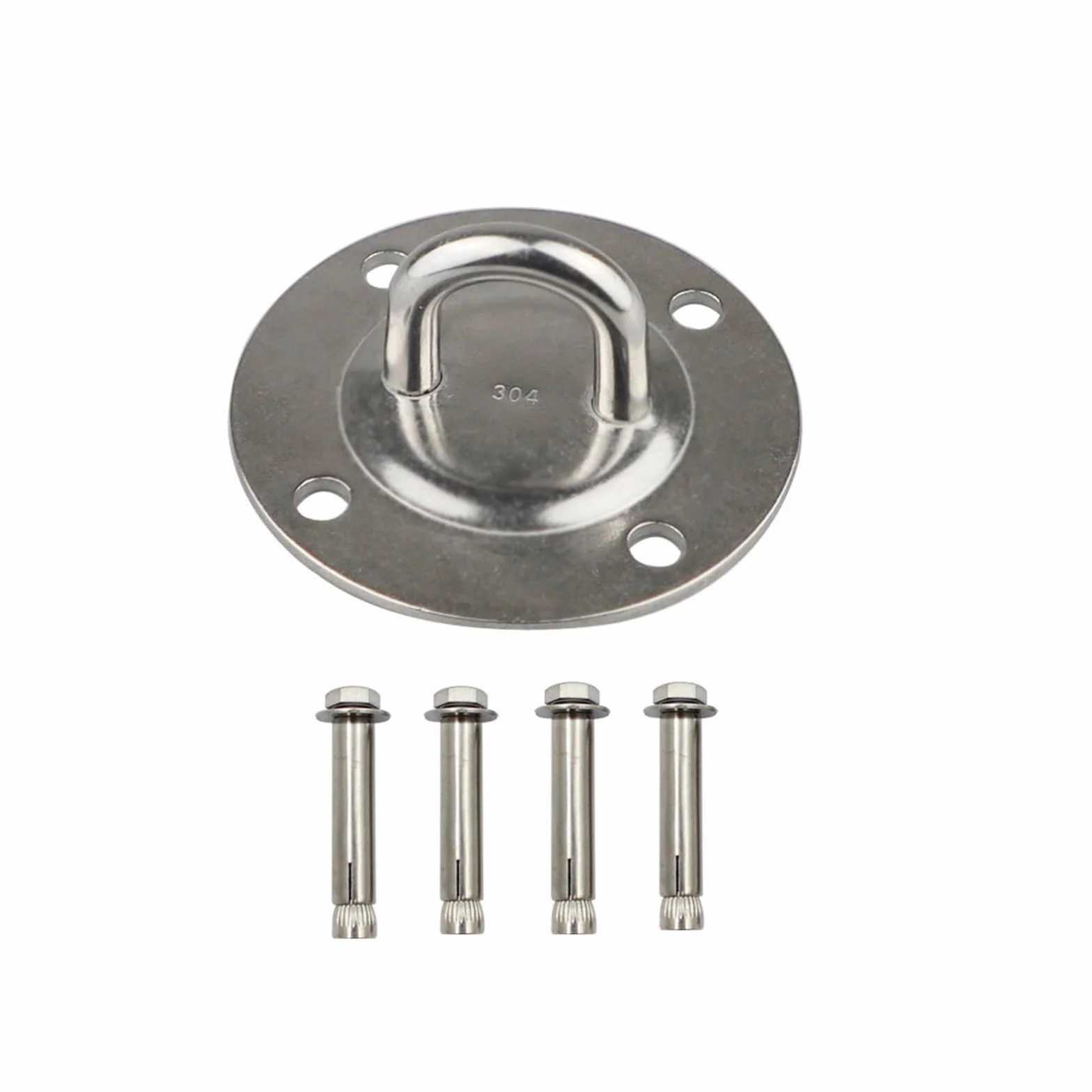 IOFIT Gancio a soffitto in acciaio inossidabile 304 90mm 500kg Carico