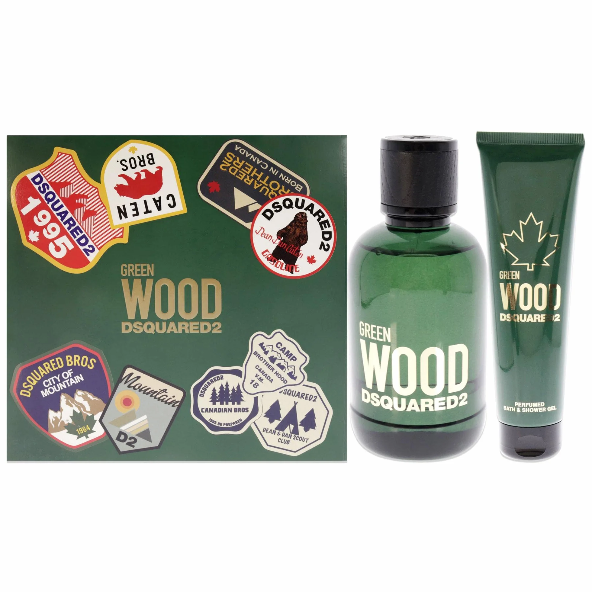 Dsquared2 Green Wood EDT 100 ml + SG 150 ml M