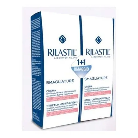 Rilastil Crema Smagliature Bipack 200 ml + 200 ml Omaggio