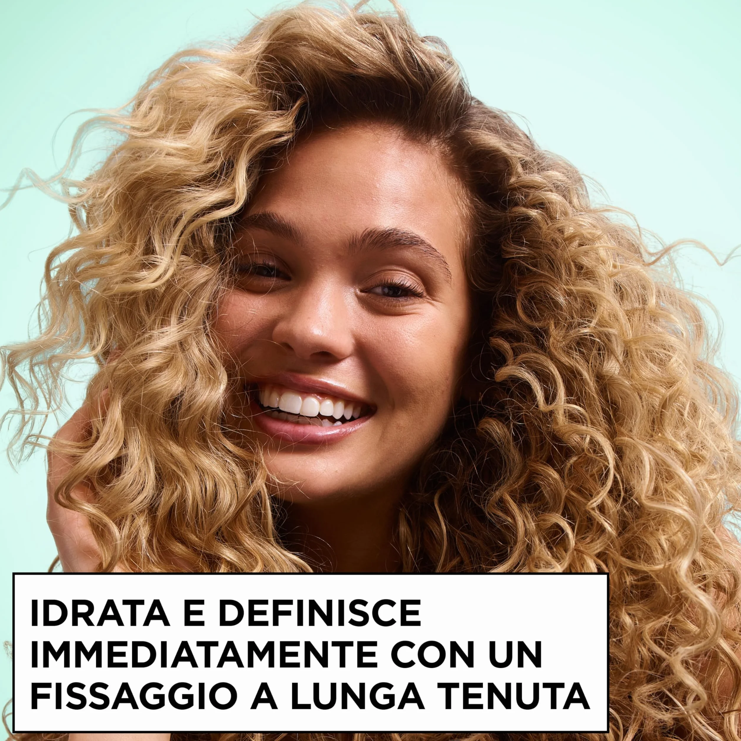 Garnier Fructis Metodo Ricci Flexi Gel, Per Onde, Boccoli e Ricci, Idratazione e Definizione, Senza Residui Sui Capelli, Con Acido Ialuronico e Agente di Styling Liquido, 370 ml