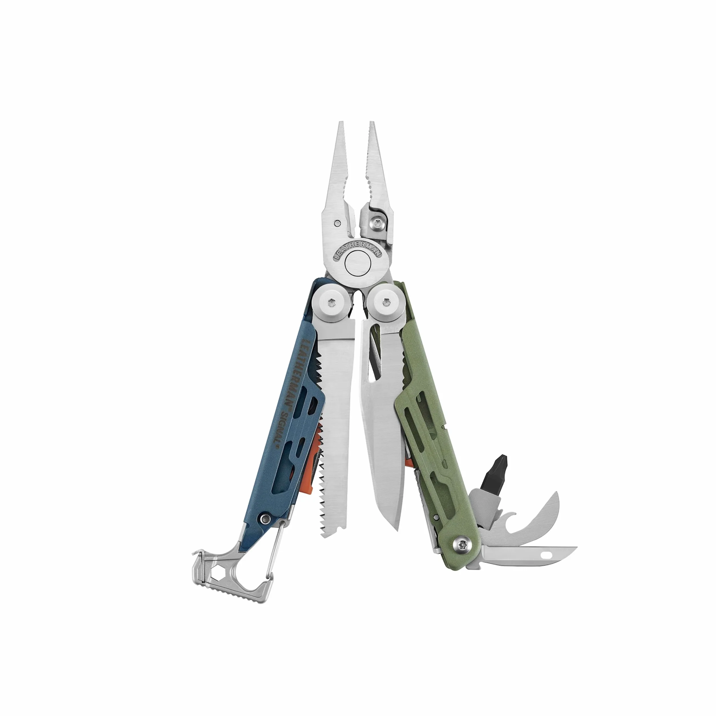Leatherman Signal Multi-Tool 19 Strumenti Campeggio Sopravvivenza Tundrascape
