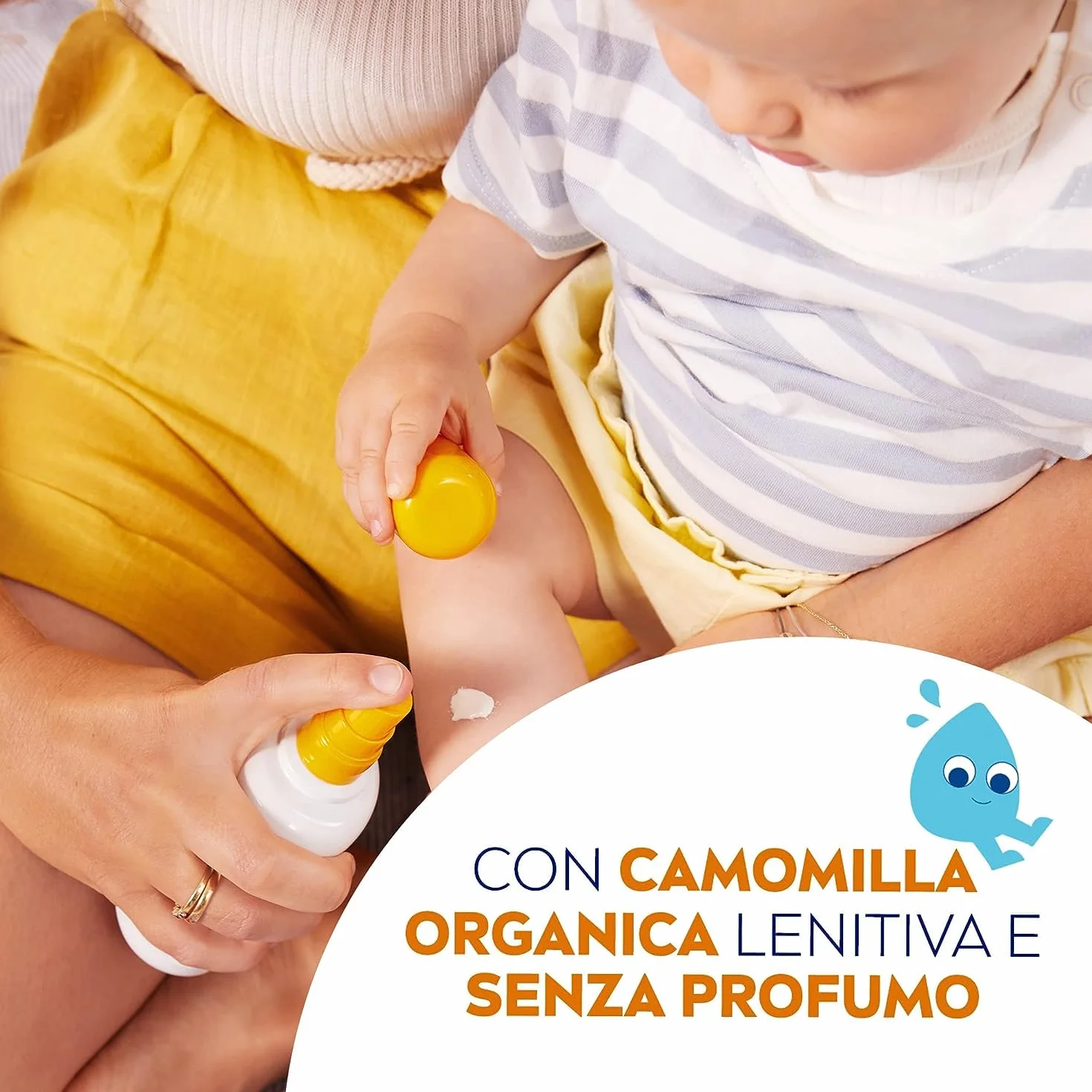 NIVEA SUN Kids Sensitive Protect & Play SPF 50+ 250 ml, Crema solare spray 50+ bambini e neonati dai 6 mesi in su, Crema solare bambini resistente all'acqua, Protezione per pelle sensibili e delicate