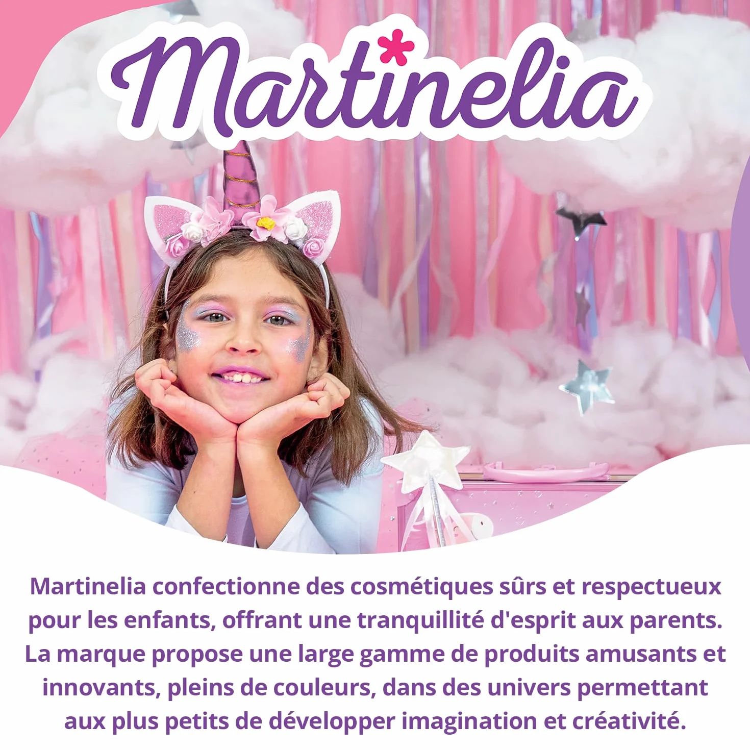 MARTINELIA – Eau De Toilette Per Bambini – Profumo Tenero Per Bambini, Flacone Carino Per Ragazza – Profumo Marshmallow – Piccolo Formato – Modello Casuale – 1 Unità