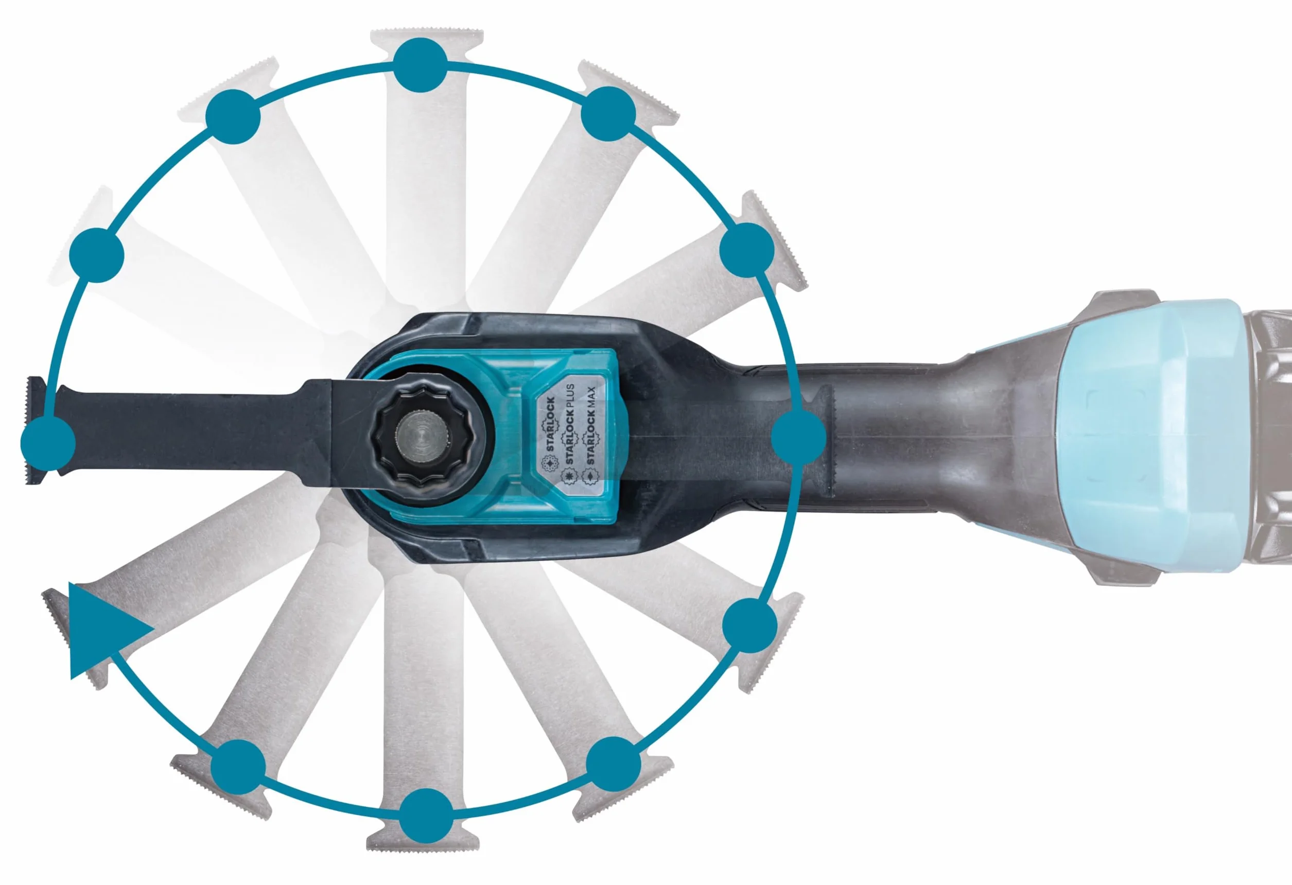 Makita TM001GZ03 Attrezzo multifunzione a batteria 40 V max