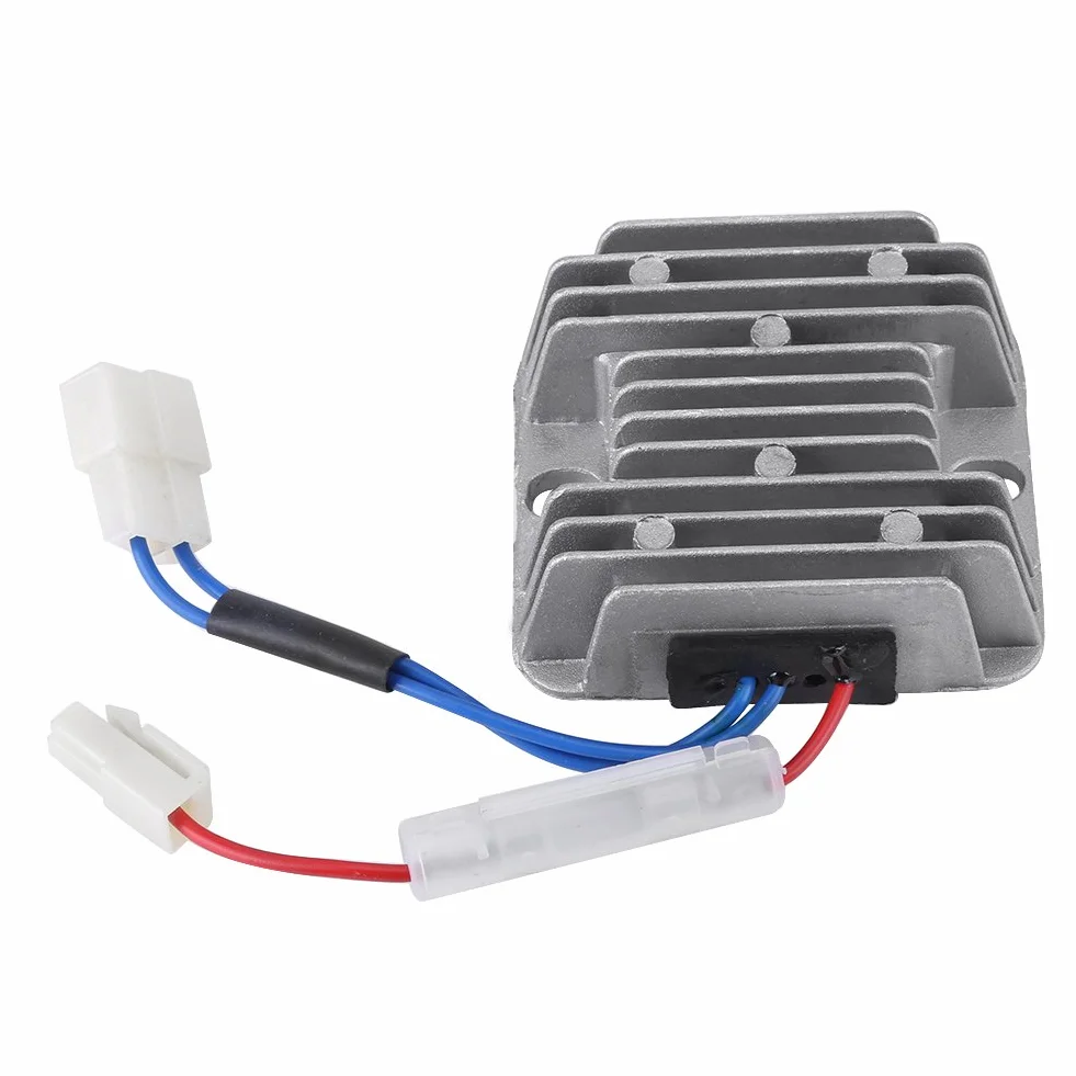 Regolatore di tensione 178F 186F DC12V 2 spine 3 fili alluminio AVR generatore per KDE3500 5000 6500 6700