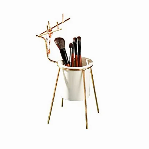 Organizzatore di trucco Trucco Pennello Stoccaggio Tubo Desktop Beauty Brush Brush Box Scatola di immagazzinaggio Sopracciglio Pettine Pettine Eye Shadow Spazzola Scatola di stoccaggio Benzina Conserv
