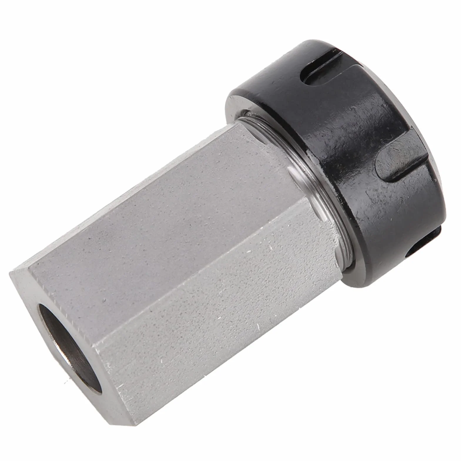 Mandrino Portautensili ER25 42x21 mm Acciaio Duro per CNC Tornio Colletto Esadecimale Fresatura