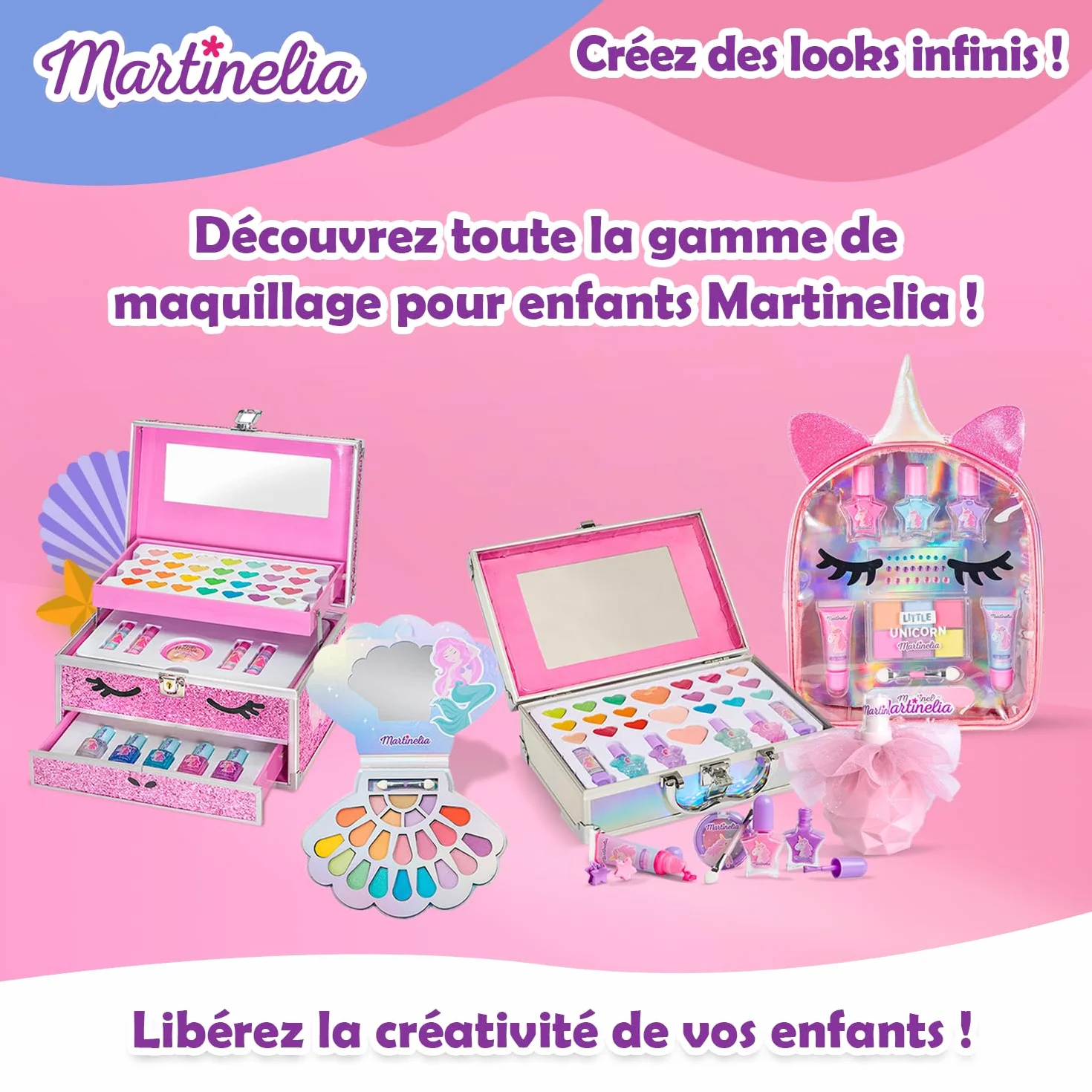 MARTINELIA - Eau de toilette per bambini - Profumo tascabile Animali carini per ragazze, routine di bellezza - Formato di viaggio - Modello casuale: anguria, pesca, fratello o mirtillo