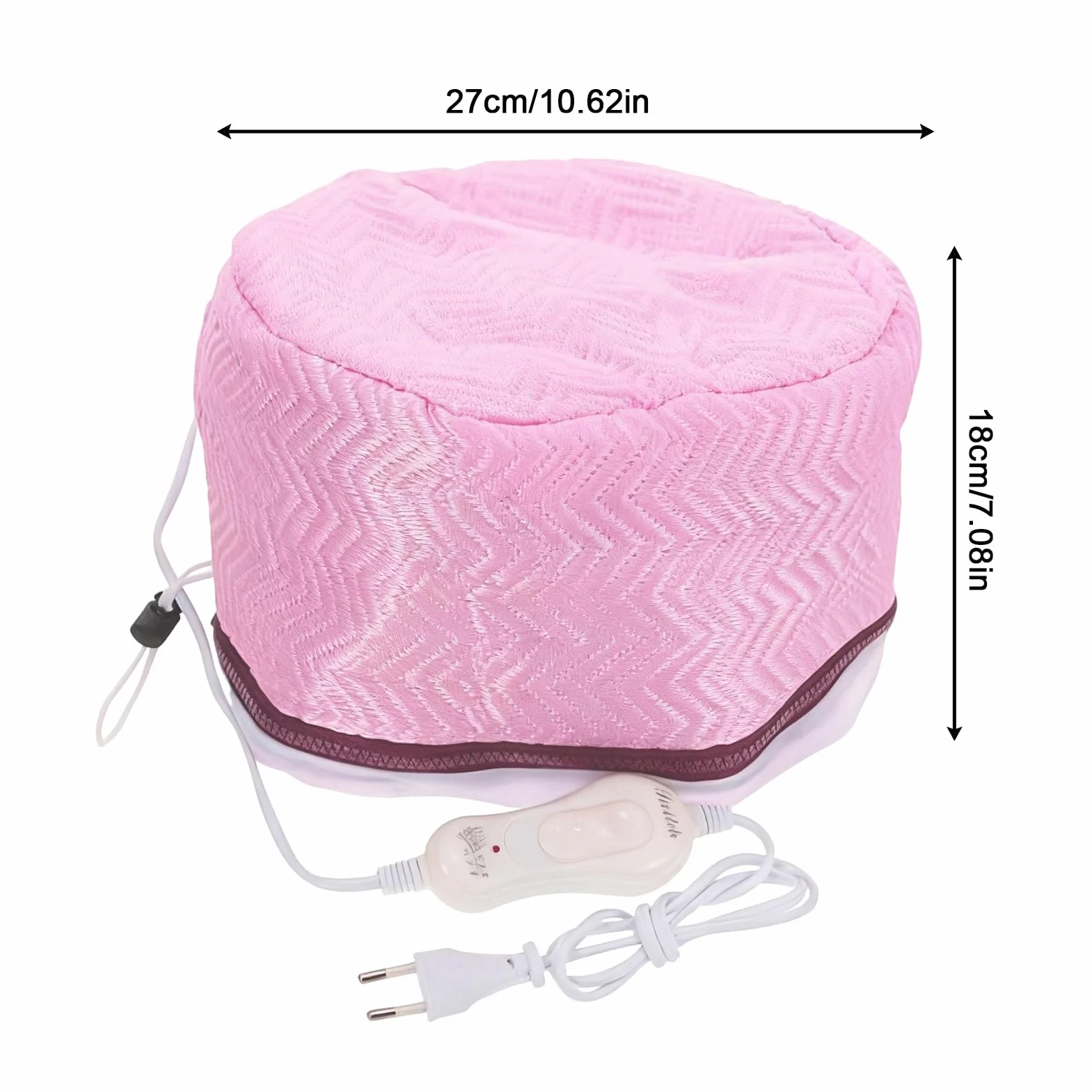 Cappello Vaporizzatore per Capelli | Cappuccio Asciugacapelli a 2 Livelli di Calore,Cuffia Termica Portatile Per Capelli - Per Styling E Condizionamento Profondo Per Donne E Ragazze Cura Della Casa E