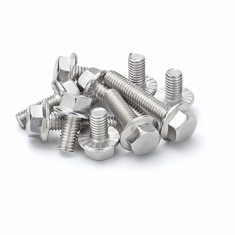 Bullone esagonale flangiato M5×25mm 20 pcs