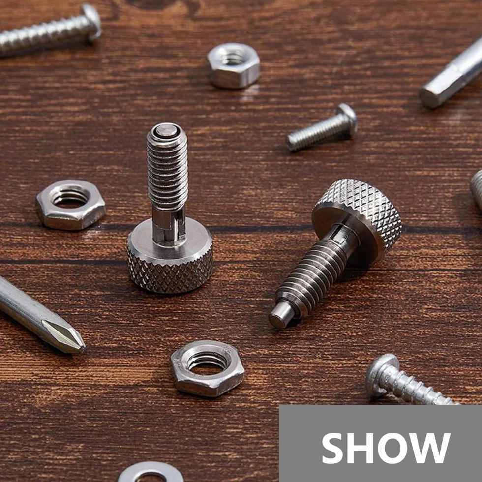 Perni a sgancio rapido in acciaio inossidabile M16 con pistoni a molla retrattili per Rolling Toolbox