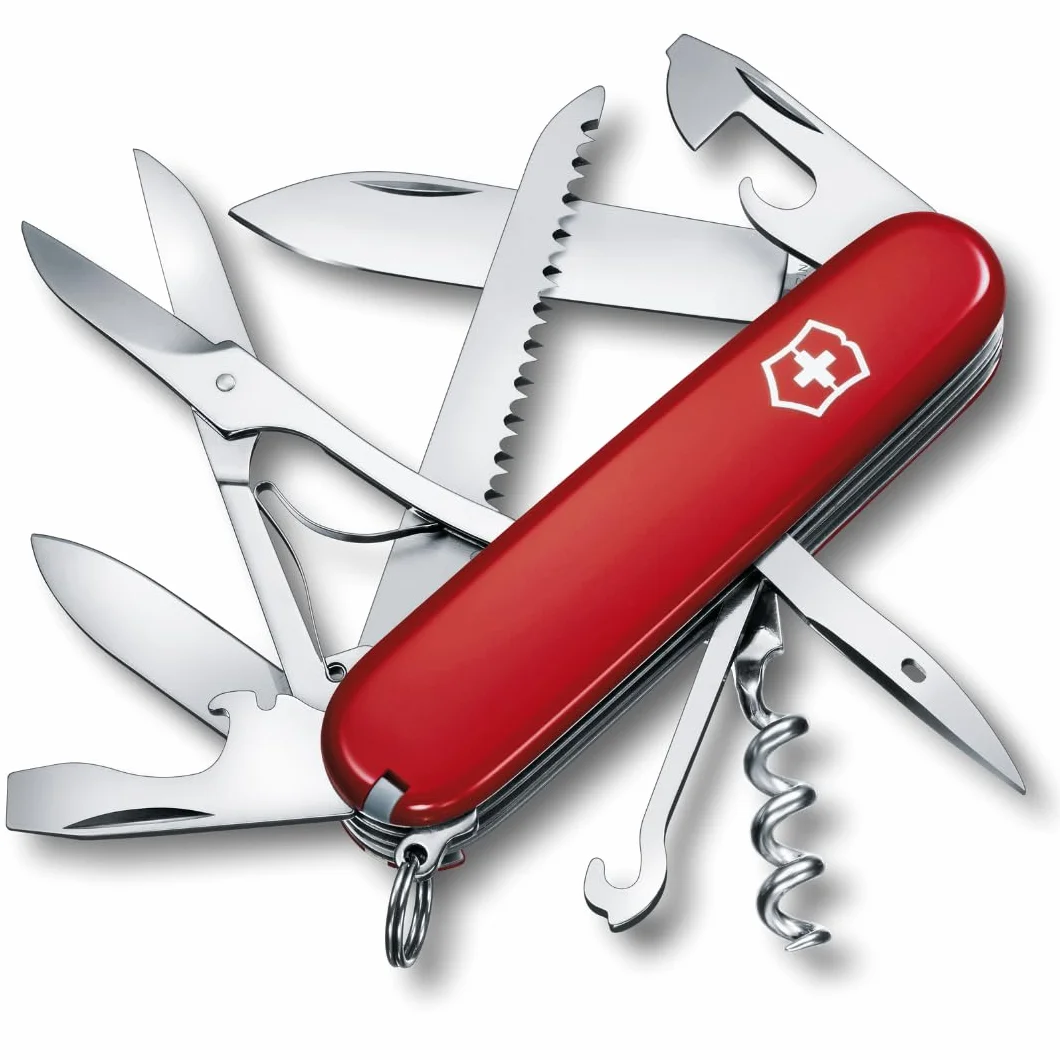 Victorinox Huntsman Coltellino Svizzero Multiuso 15 Funzioni Lama Grande