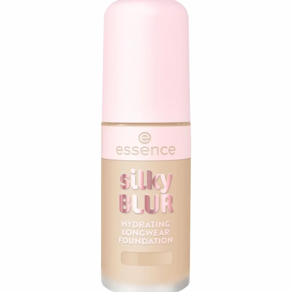 essence Silky BLUR HYDRATING LONGWEAR FONDOTINTA, lunga durata, curativo, naturale, opaca (30ml)