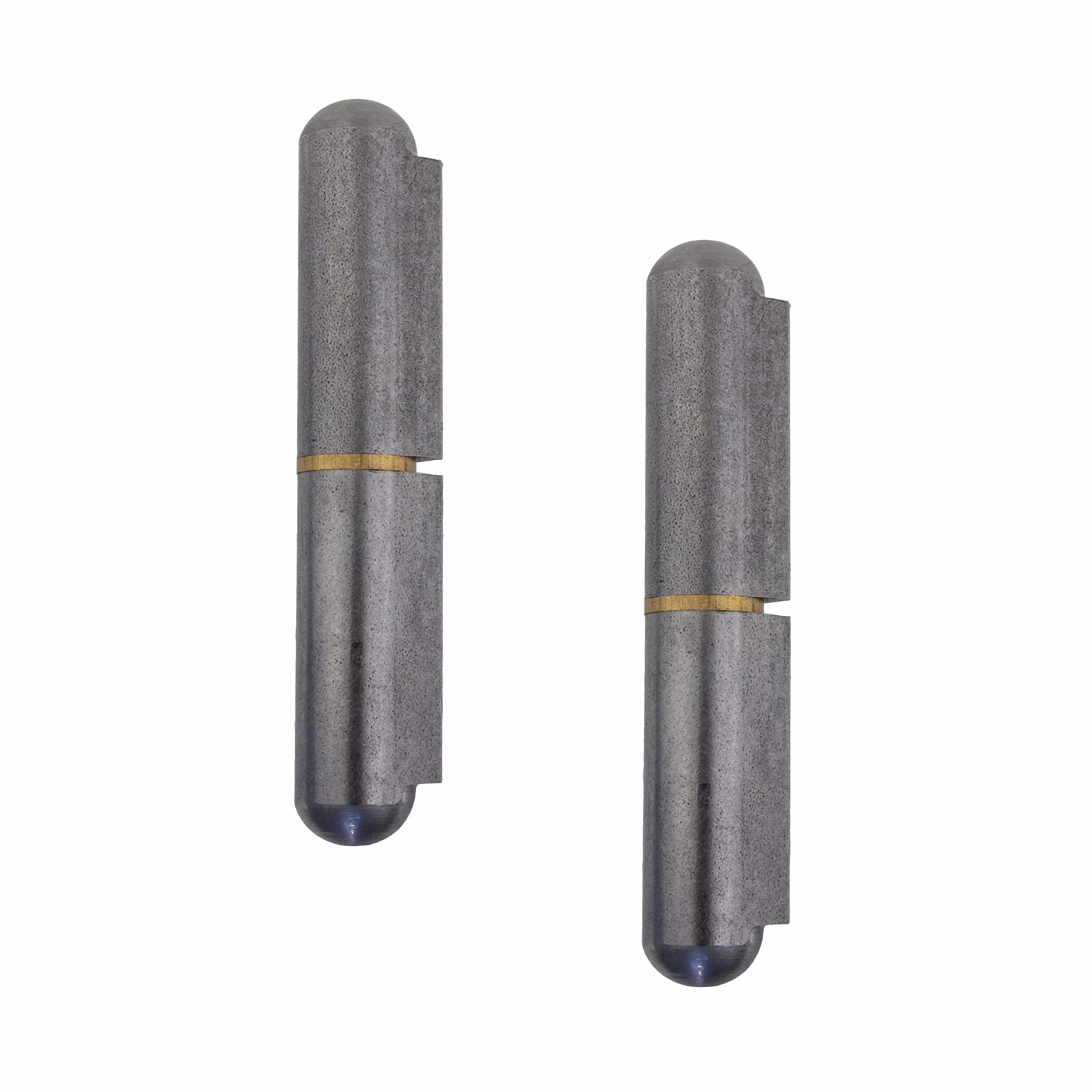 Gedotec Cerniera di saldatura in acciaio per porte in metallo, altezza 40 mm, portata 65 kg, 2 pezzi