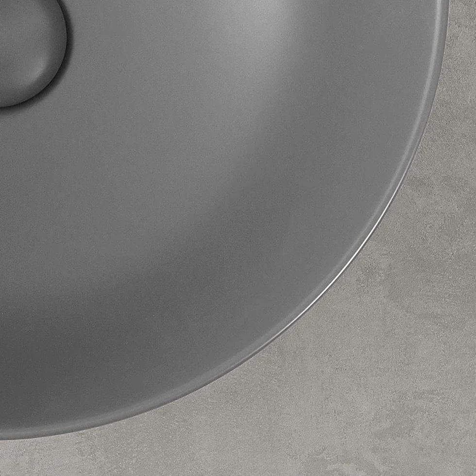Inbagno Master Mensola sospesa per lavabo 140 cm Grigio Cemento Rivestimento Idrorepellente