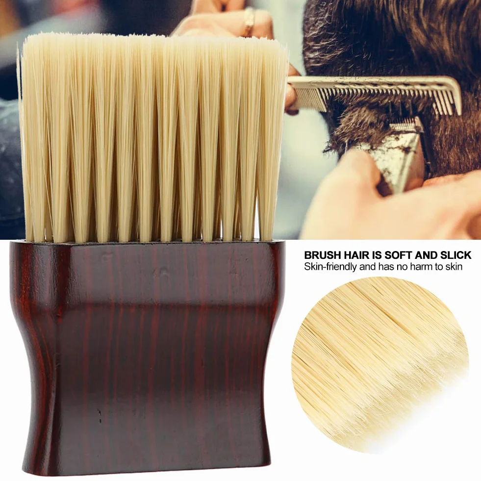 Spazzola collo per parrucchiere professionale - Spazzola per la polvere del viso accessori per parrucchieri accessori per parrucchieri