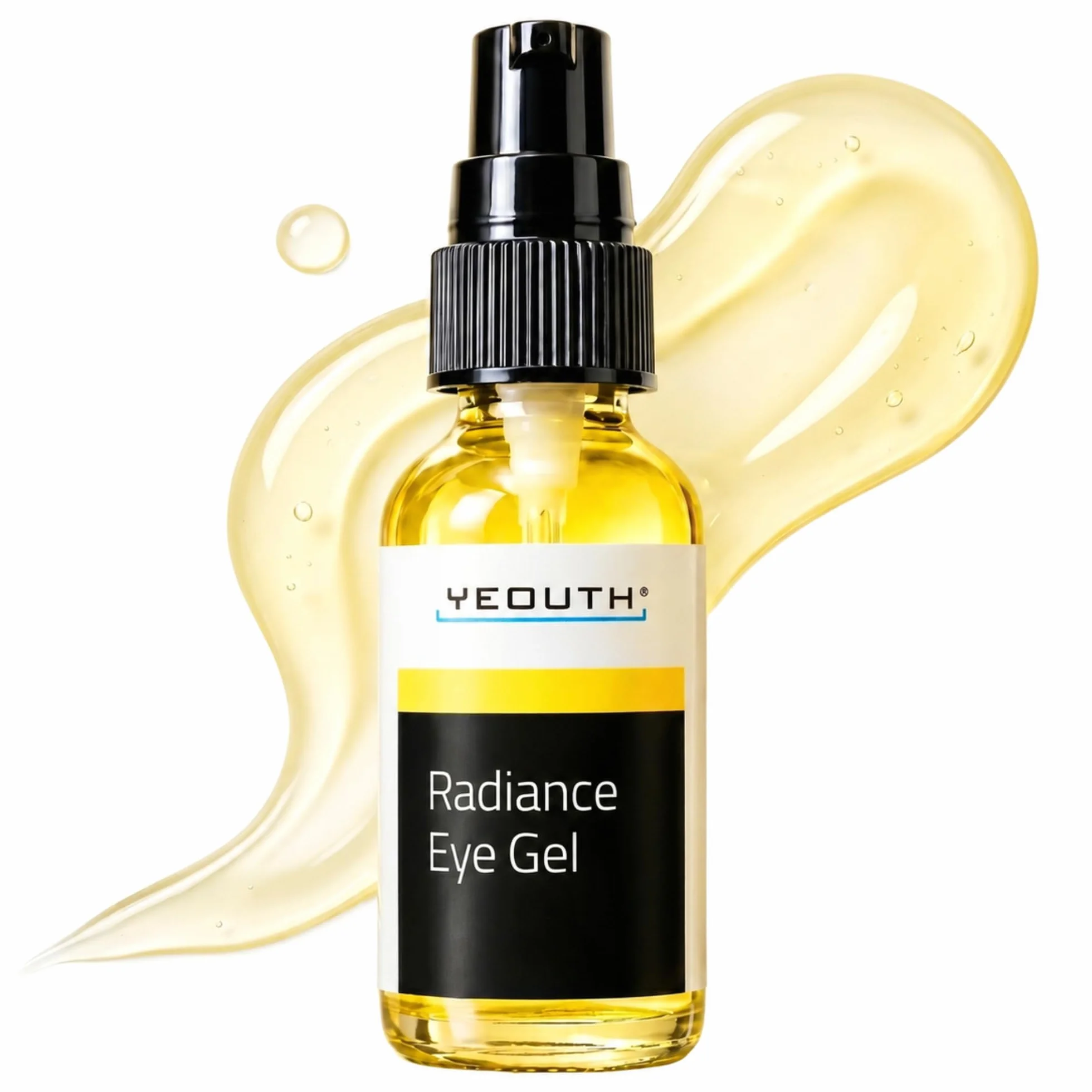 YEOUTH Gel Contorno Occhi Con Acido Ialuronico, Idratante Gel Occhiaie e Occhiaie Borse Sotto Gli Occhi, Regali Beauty Donna e Uomo 30ml