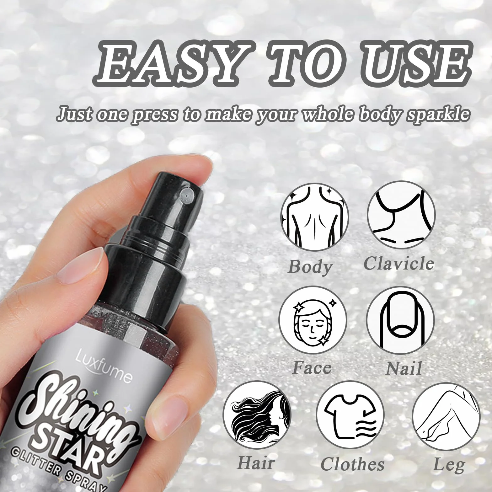 Spray glitter glitter glitter spray per capelli e twill glitter spray glitter glitter per fai da te spray glitter per capelli spray glitter per capelli spray glitter vestiti body glitter spray glitter