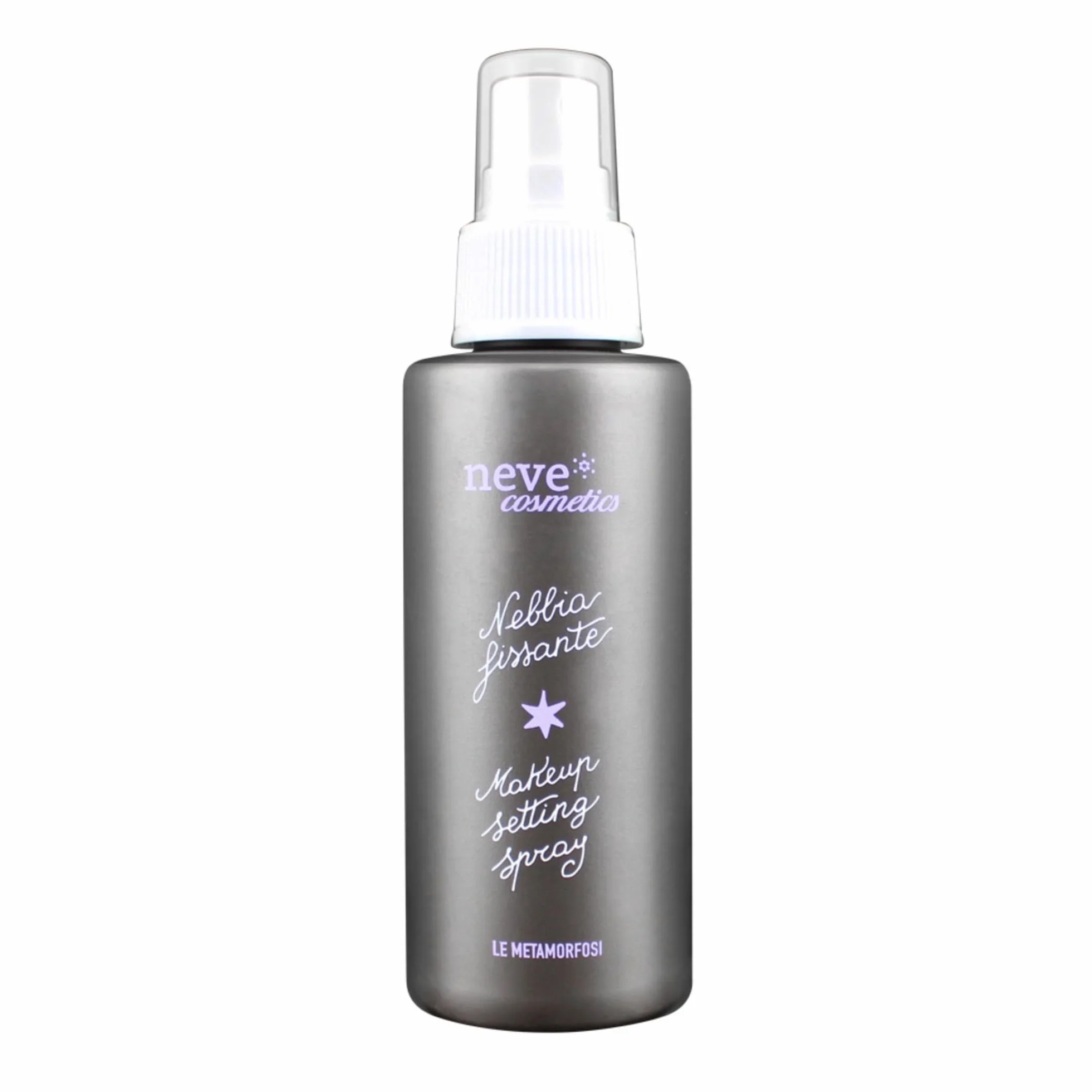 Neve Cosmetics Fissatore Le Metamorfosi, spray fissante protettivo con triplo uso | "Nebbia Fissante"