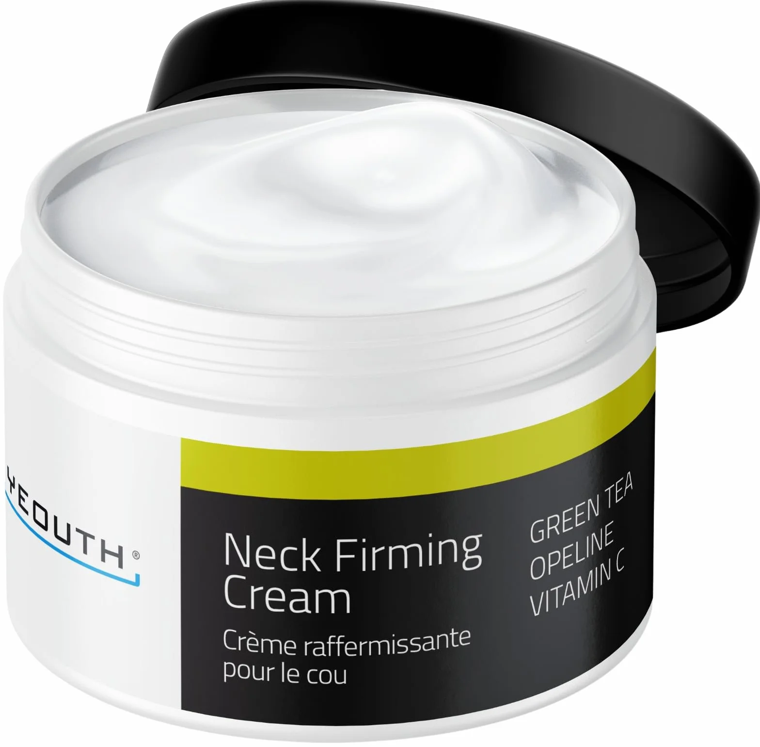 YEOUTH Crema Collo e Decollete con Vitamina C, Crema Idratante per Donne e Uomini, Mirata e Doppio Mento e Petto 120ml