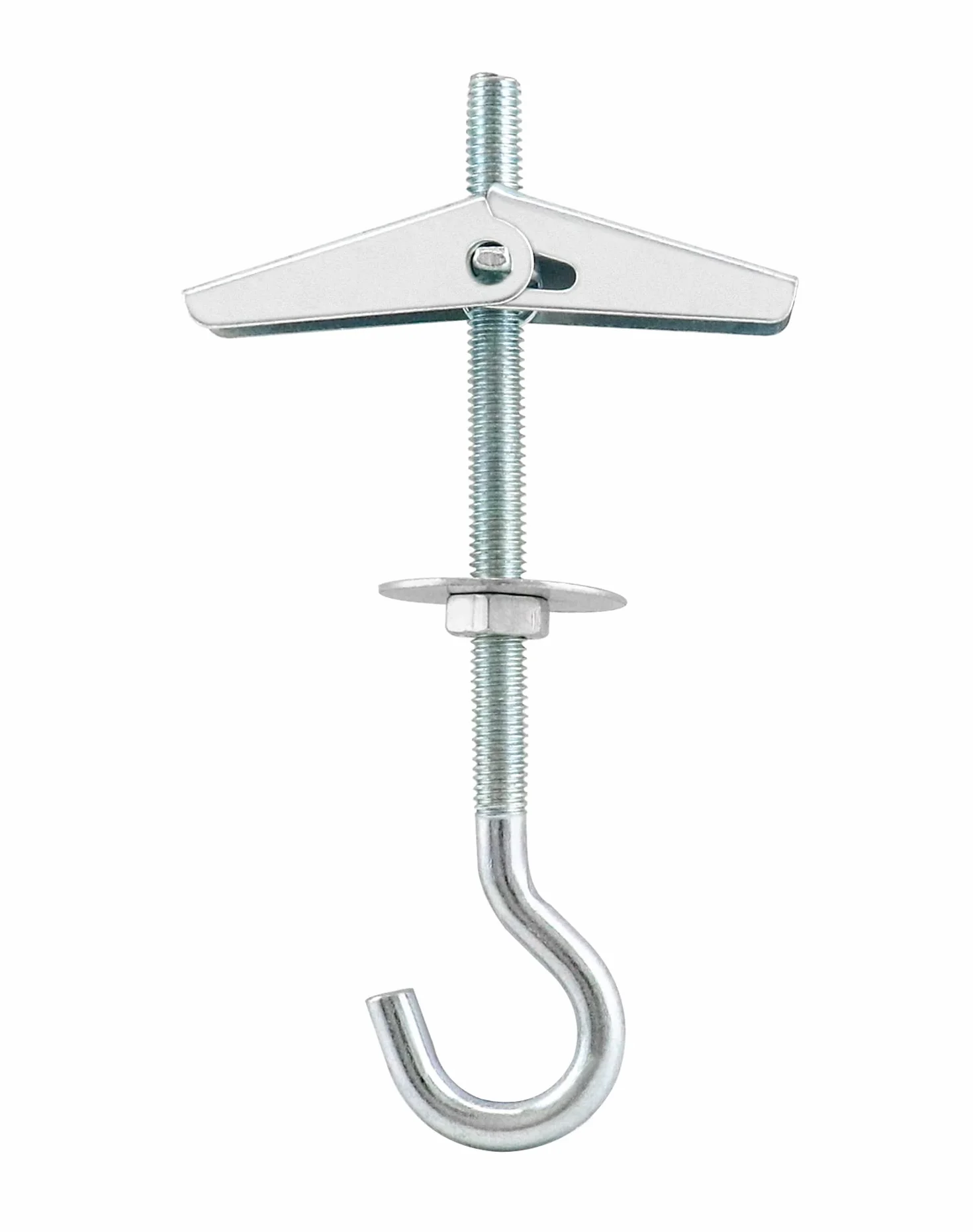 Tasselli A Molla Con Gancio M5x90mm Acciaio Al Carbonio 12 Pezzi