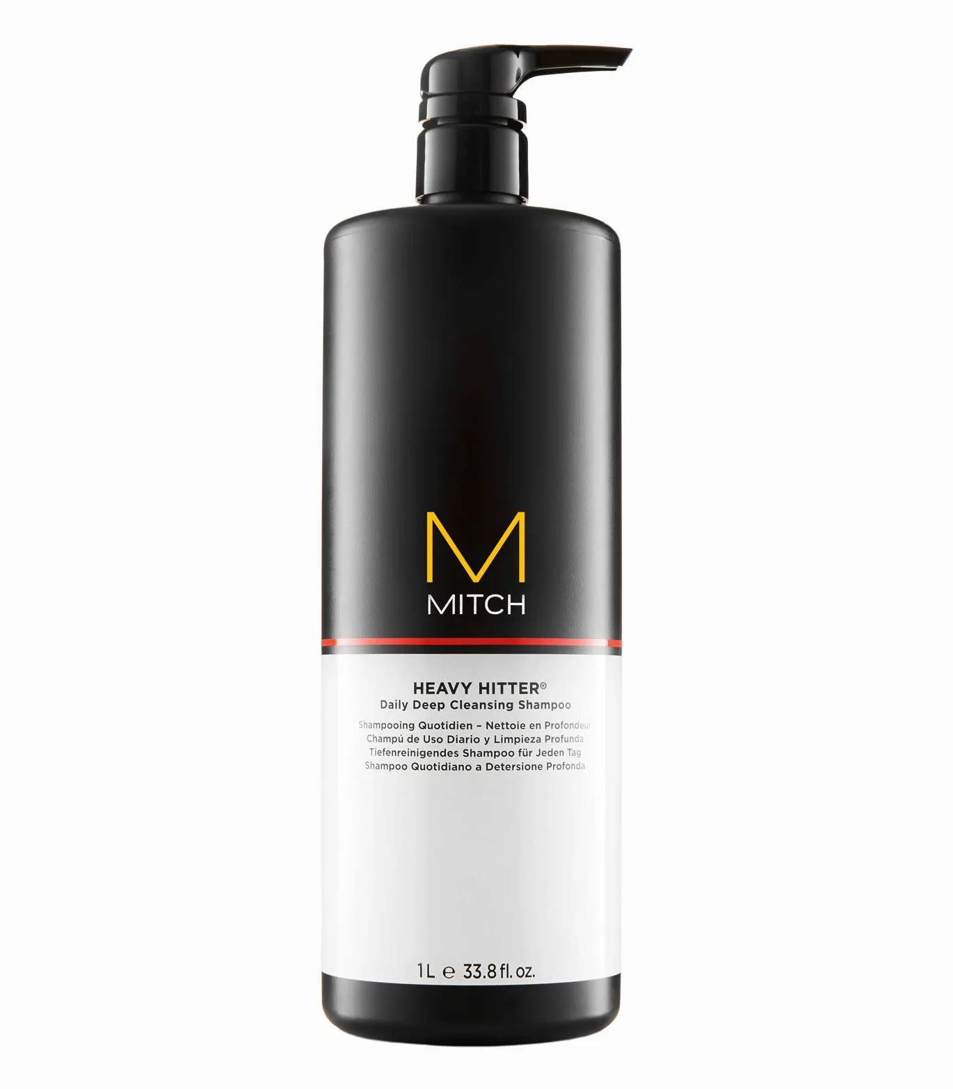 Paul Mitchell MITCH Heavy Hitter, shampoo detergente profondo, ideale per capelli e cute da normali a grassi - 1000 ml