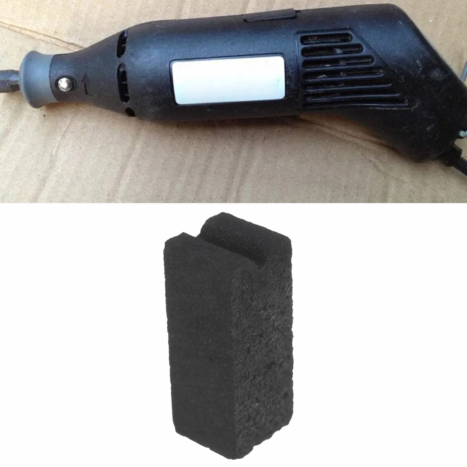 EMSea 2 pary szczotek węglowych do narzędzi obrotowych, 4,6 x 5 x 11,5 mm, kompatybilne z D-remel 398 400