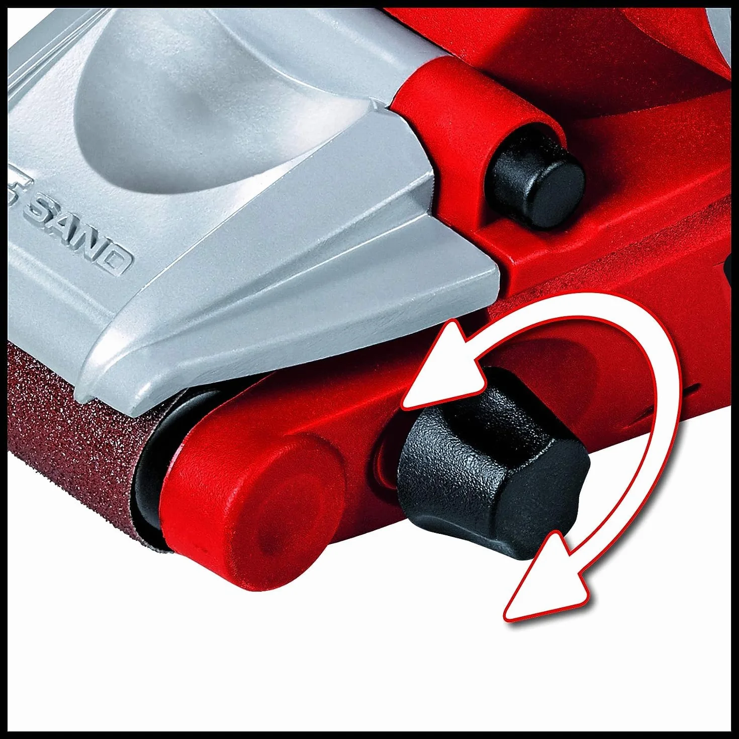 Einhell TE-BS 8540 E Levigatrice a nastro 230 V 850 W 300-400 m/min 75x140 mm
